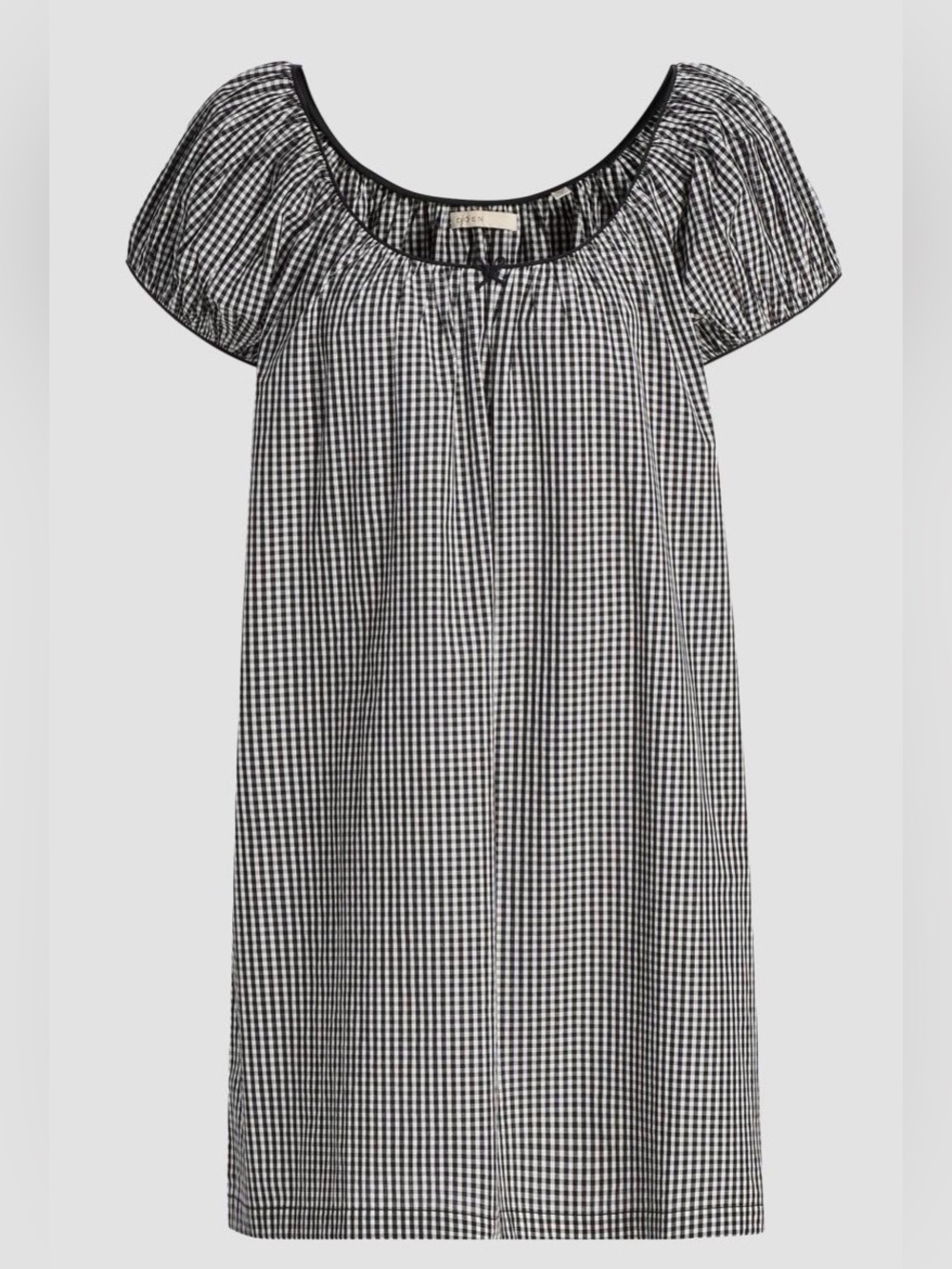 Doen Julia Gingham Dress, Small - Picture 2 of 5